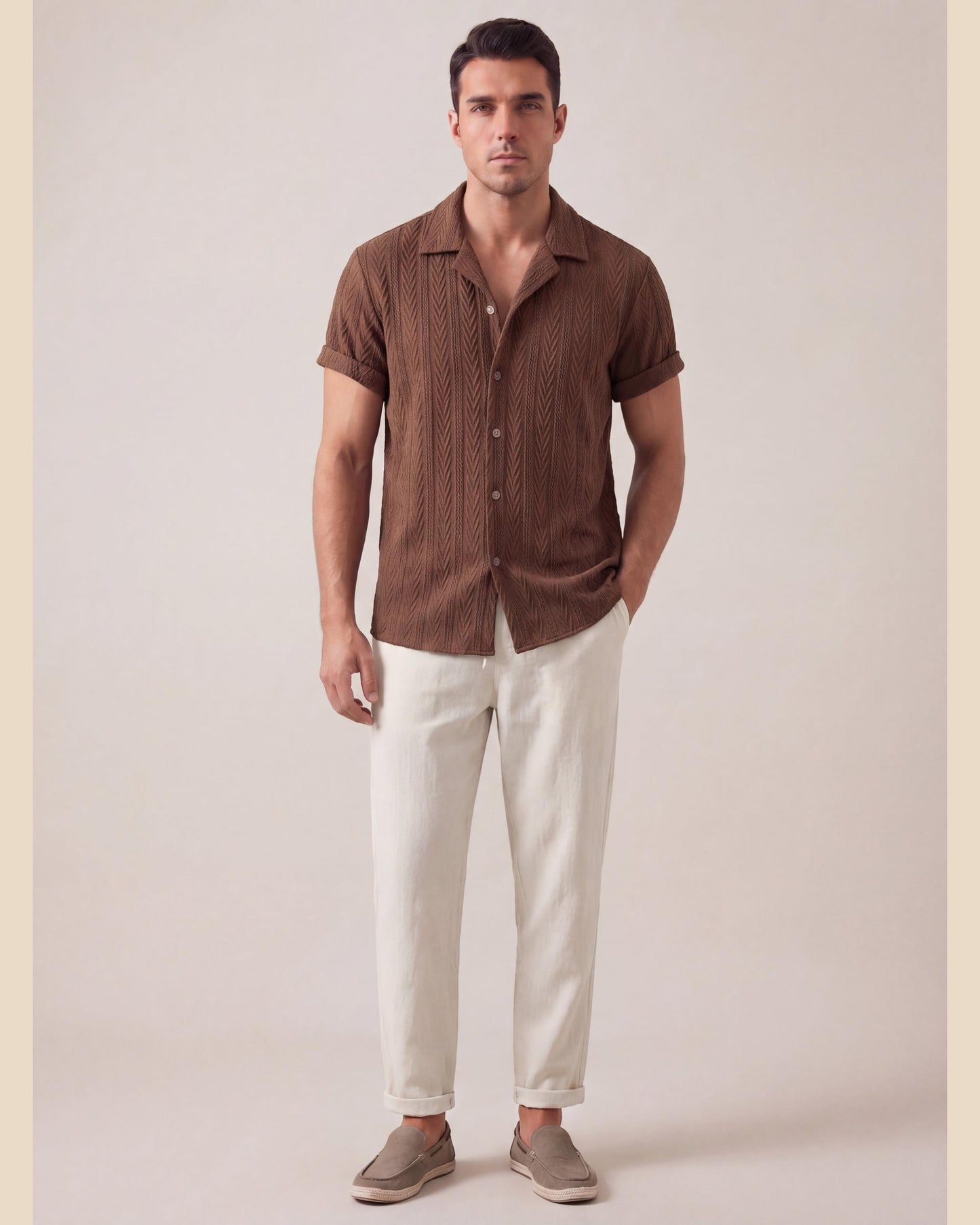 MartaGarciaGarcia | JACKSON Conjunto Masculino de Lino