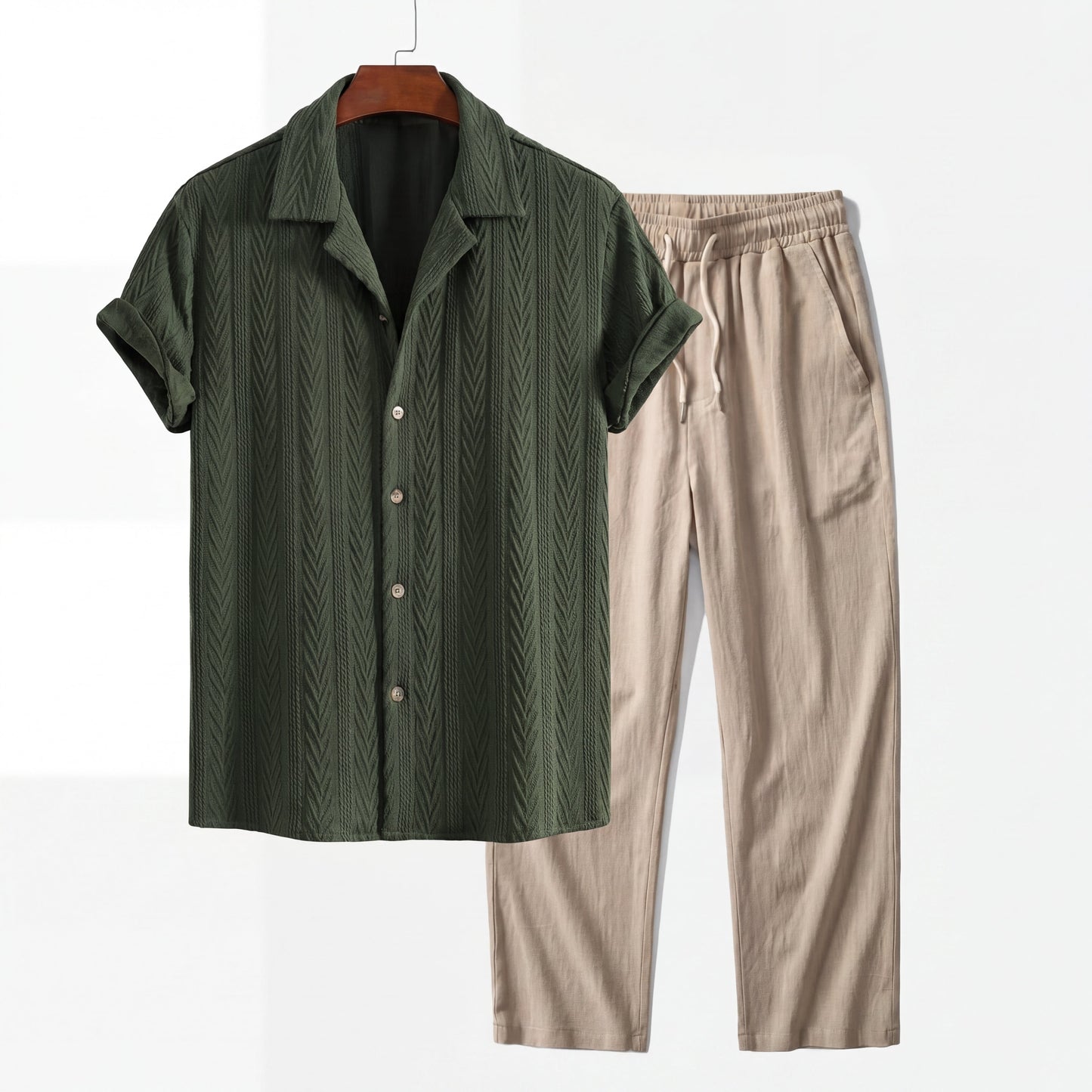 MartaGarciaGarcia | SANTORINI Conjunto Masculino Casual