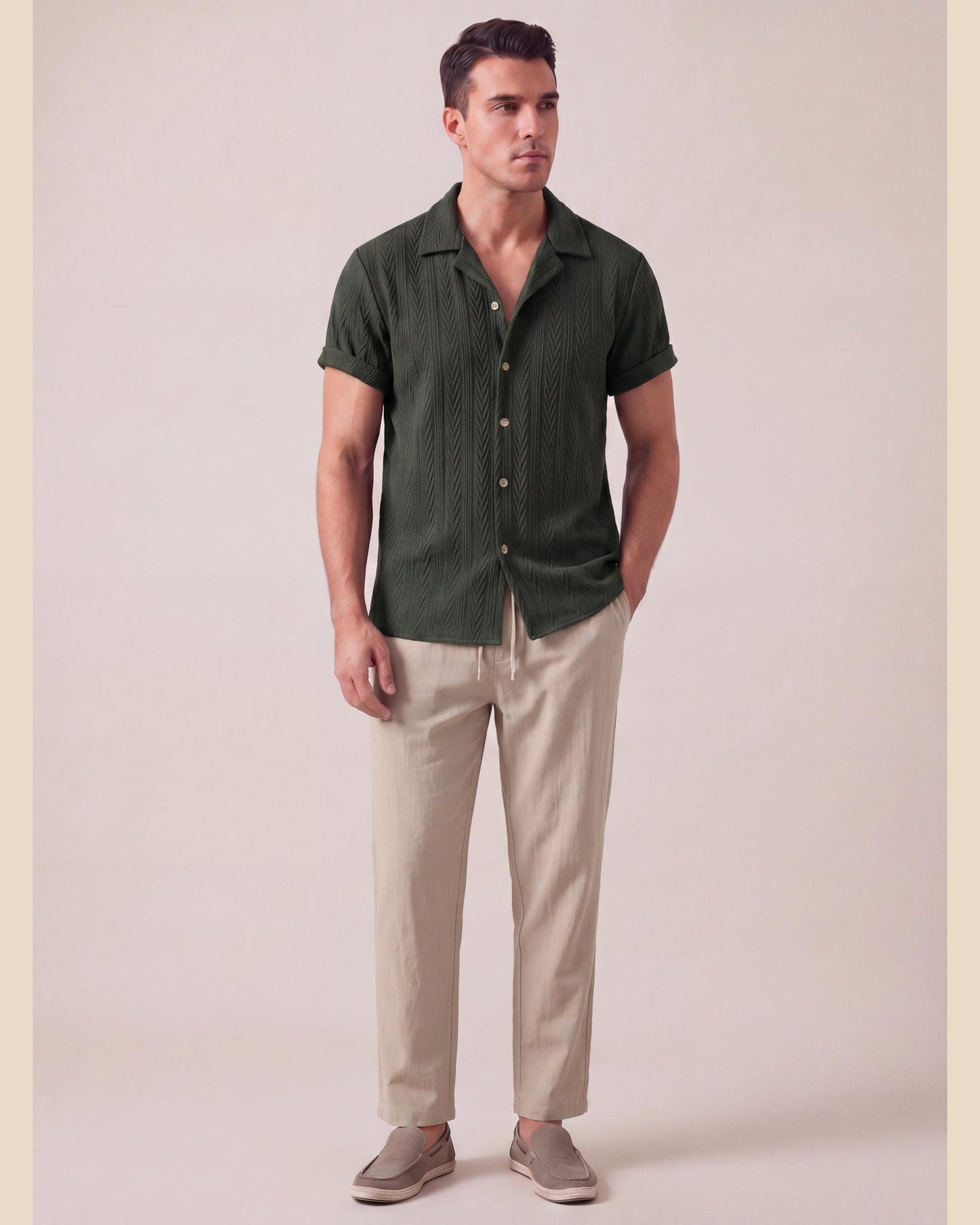 MartaGarciaGarcia | SANTORINI Conjunto Masculino Casual