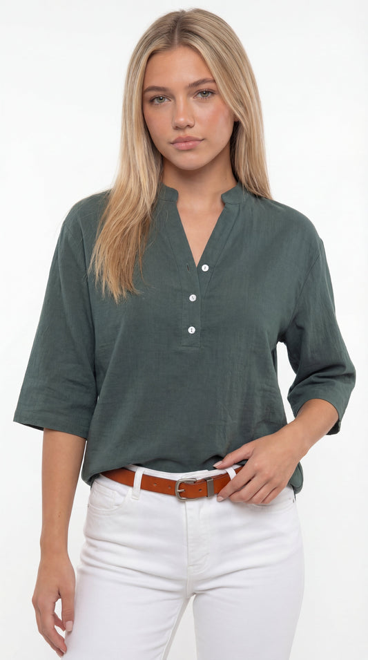 MartaGarciaGarcia | BELLEZA BLUSA Blusa Elegante de Mujer